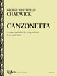 Canzonetta Orchestra sheet music cover